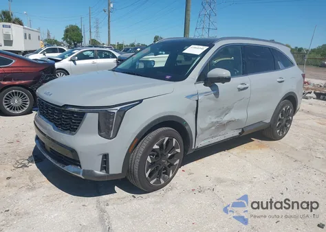 2024 Kia Sorento Sx из США, поврежденный, VIN 5XYRK4JF2RG303784